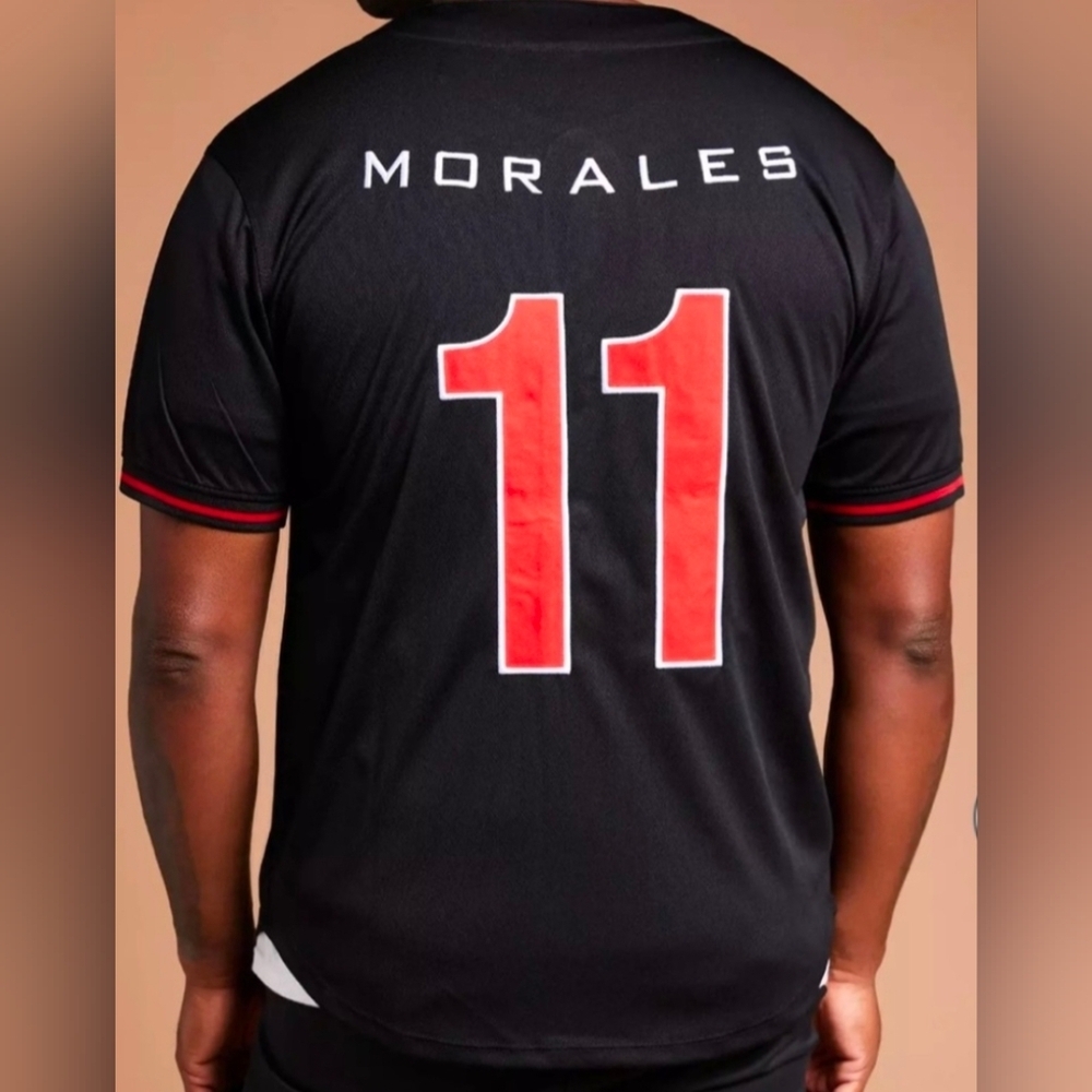 Marvel Spider-Man Miles Morales Baseball Jersey BoxLunch Exclusive Mens Sz XL - Picture 4 of 9